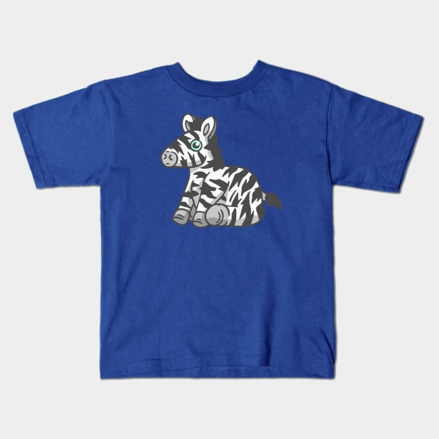 Zebra Kids T-Shirt by il_valley